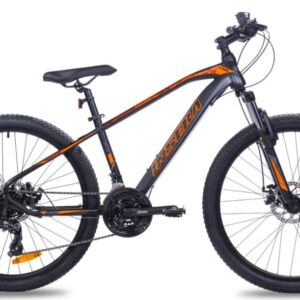 Insera X980 26″ 21v nuorten pyörä on Suomessa suunniteltu huippusuosittu maastopyörä. Tukeva teräsrunko vakauttaa menoa ja levyjarrut takaavat turvallisen ja tasaisen pysähtymisen.